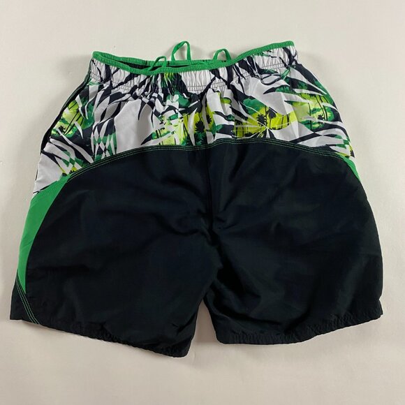 Nike Other - Vintage Nike Board Shorts Swim Trunks Mens Medium Floral Hawaiian Drawstrings